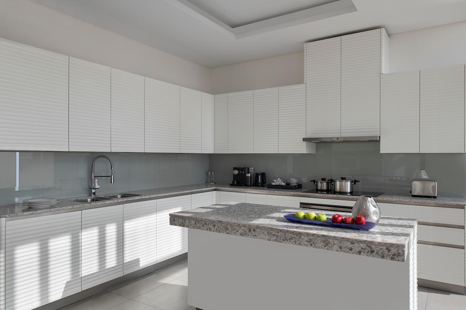 Banyan Tree Doha At La Cigale Mushaireb Phòng bức ảnh A modern kitchen