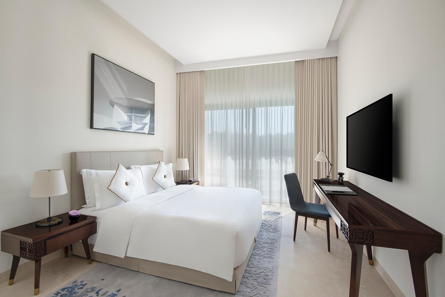 Banyan Tree Doha At La Cigale Mushaireb Phòng bức ảnh A bedroom at the hotel