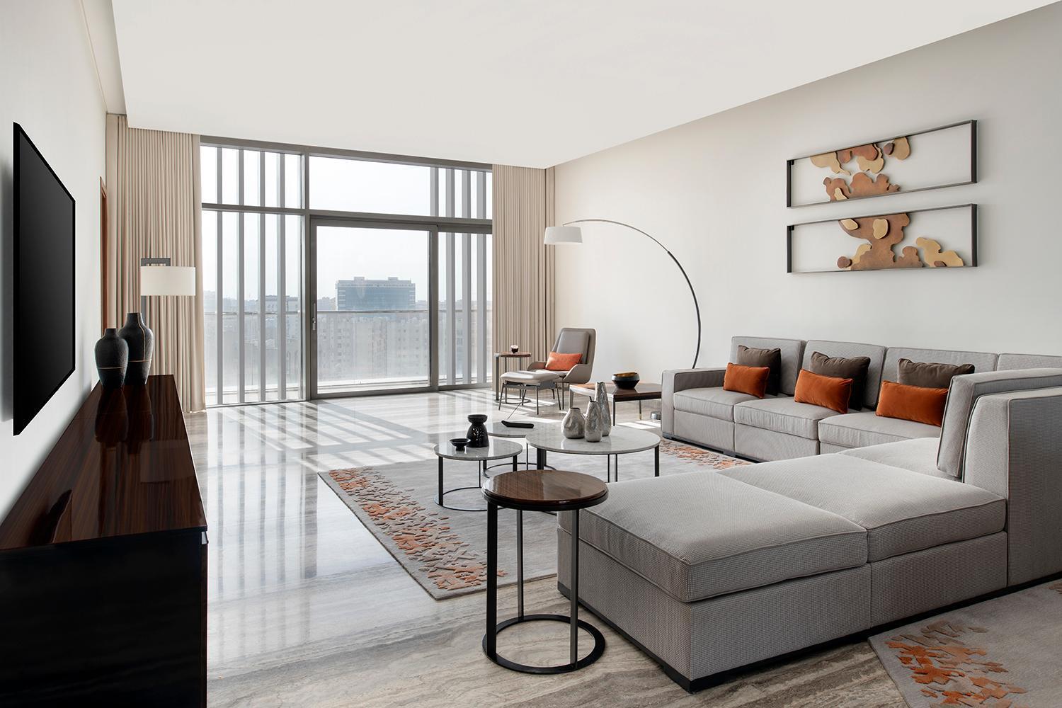 Banyan Tree Doha At La Cigale Mushaireb Phòng bức ảnh A living room